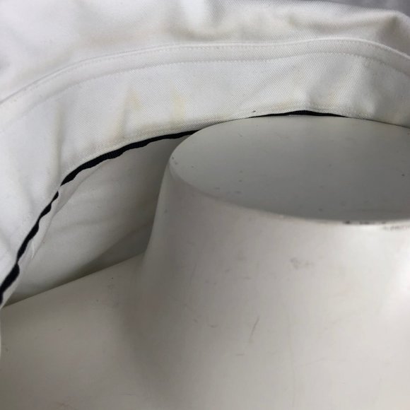 1905 Collection White Slim Fit Dress Shirt 16 - Picture 5 of 6